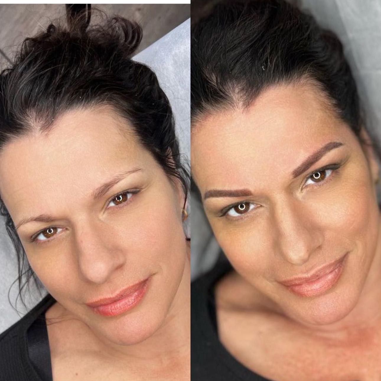 Client portraits at MK Permanent Makeup