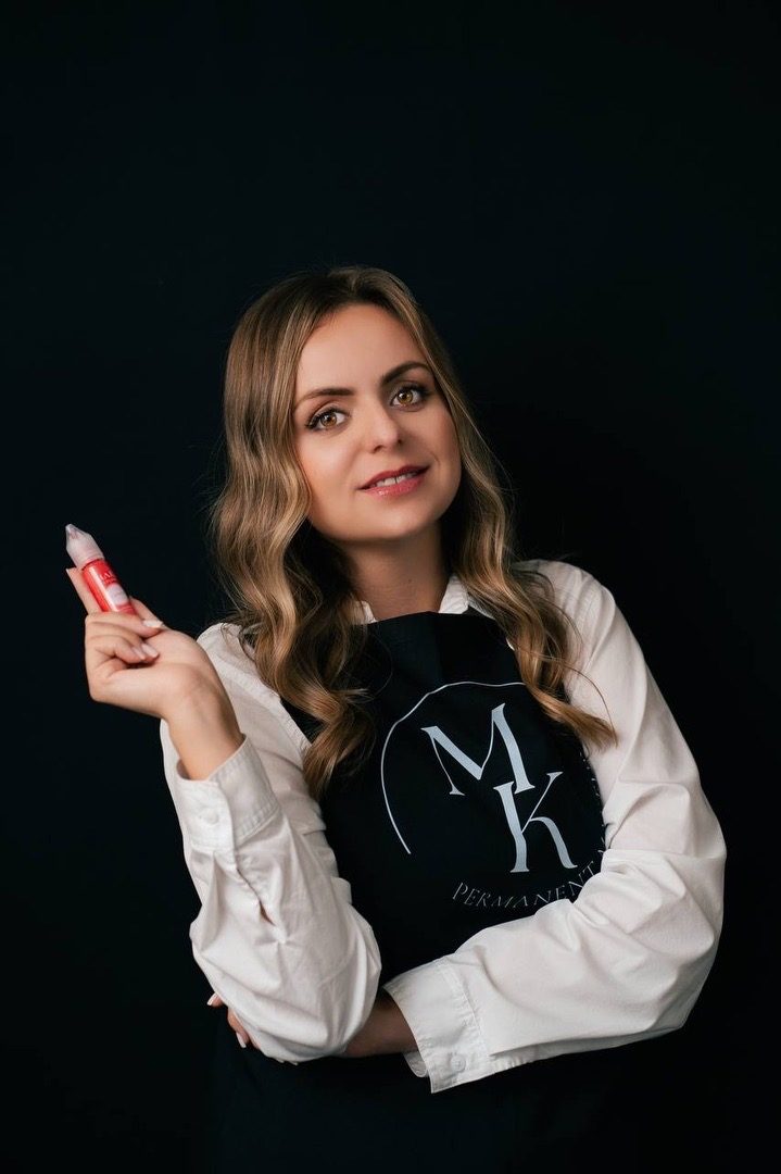 Studio portrait at MK Permanent Makeup