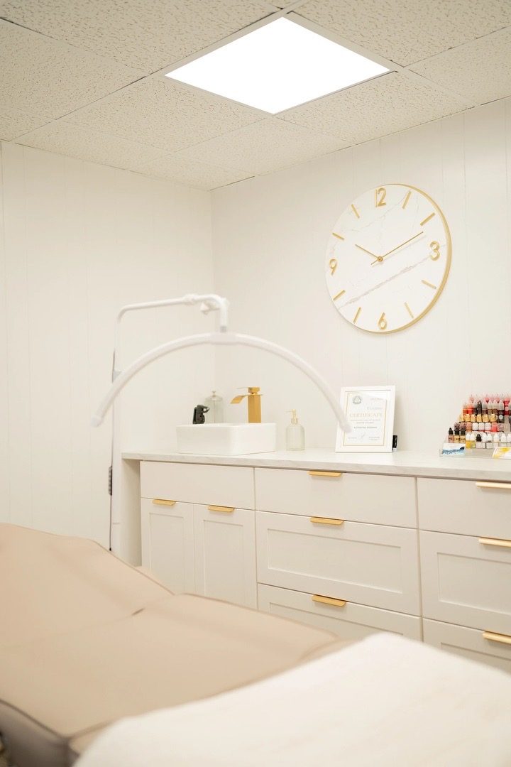 Treatment room at MK Permanent Makeup