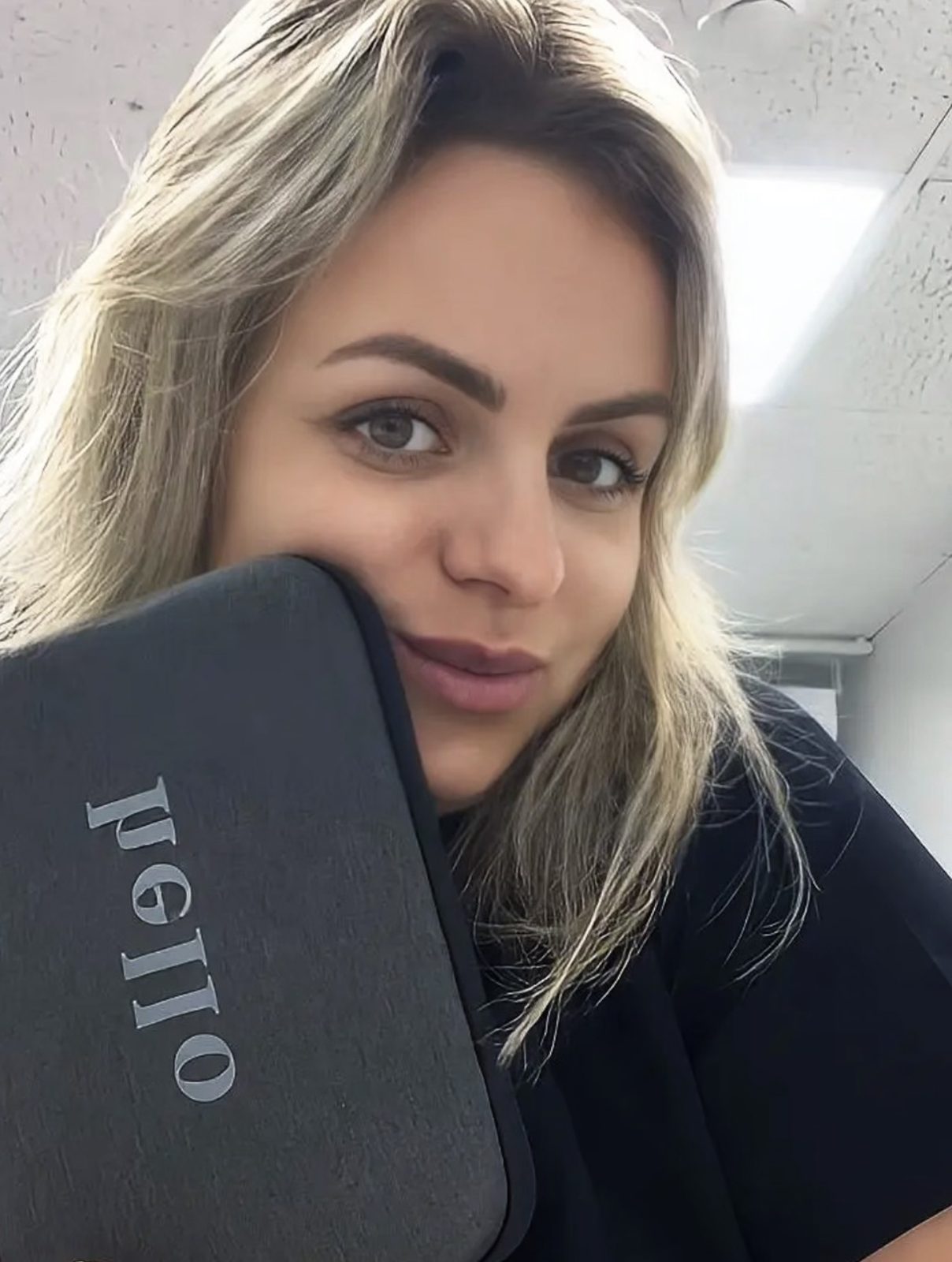 Client selfie at MK Permanent Makeup